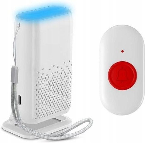 PRZYCISK ALARM SOS DZWONEK DLA SENIORA KOBIET W CIĄŻY WZYWANIE POMOCY