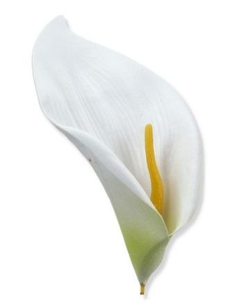 Kalla kalia calla piankowa wyrobowa główka kwiatowa sztuczne kwiaty