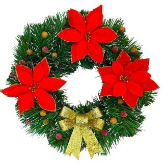 Wianek świąteczny stroik na drzwi stół ścianę dekoracja do domu