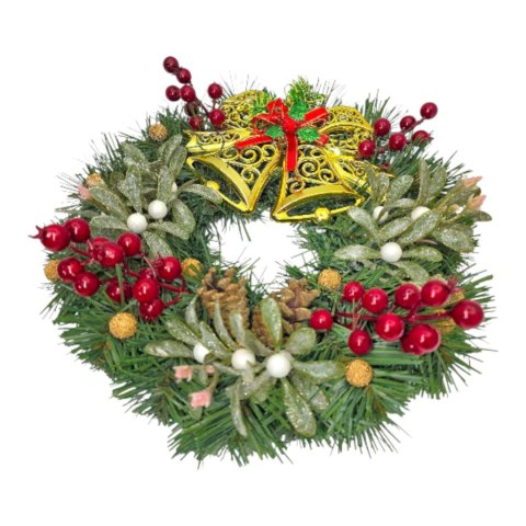 Wianek świąteczny stroik na drzwi stół ścianę dekoracja do domu