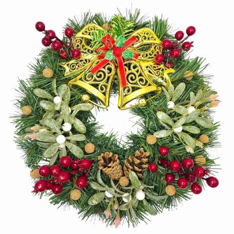 Wianek świąteczny stroik na drzwi stół ścianę dekoracja do domu