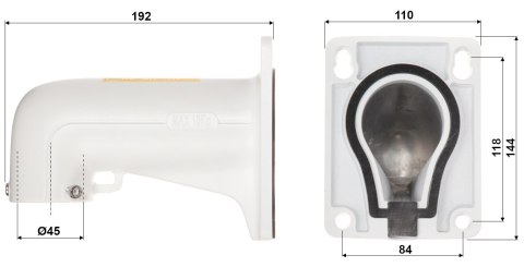 KAMERA IP SZYBKOOBROTOWA DS-2SE4C225MWG-E/26(F0) TandemVu ColorVu - 1080p 4.8 ... 120 mm Hikvision