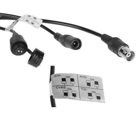 KAMERA AHD, HD-CVI, HD-TVI, PAL HAC-HDW1500T-IL-A-0280B-S3-DIP Smart Dual Light - 5 Mpx 2.8 mm DAHUA