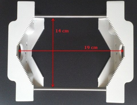 UCHWYT SŁUPOWY DO KAMER 15-B023 (GL-218A)