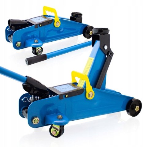 Podnośnik Hydrauliczny Samochodowy 2T Nożycowy 12.5 - 33 cm Niskoprofilowy