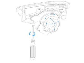 Kamera IP mini kopułkowa, 2 Mpx, IK09, 3.6mm AVIZIO PROFESSIONAL
