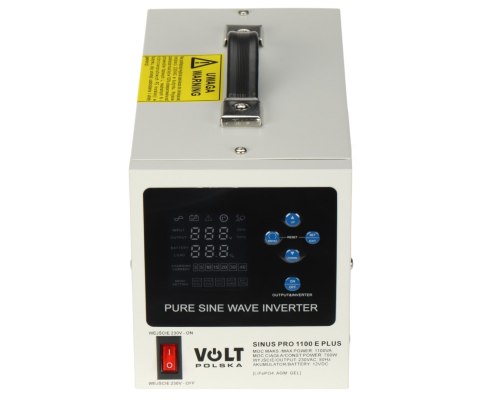 ZASILACZ UPS SINUS-PRO-1100E-PLUS 1100 VA VOLT Polska