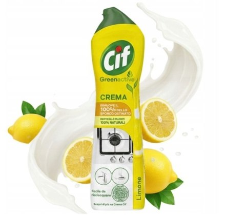 CIF MLECZKO DO CZYSZCZENIA 500 ML LEMON