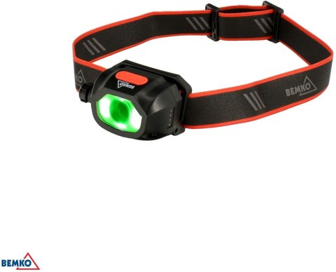 WIELOFUNKCYJNA LATARKA CZOŁOWA LED BEMKO AKUMULATOROWA 6500K 1200mAh IP44
