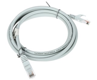 PATCHCORD RJ45/6/2.0-CU-GREY 2.0 m Lanberg