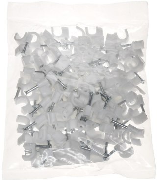 TRZYMAK KABLA TRZ-7/100 BIAŁY