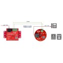 ZESTAW KONWERTERÓW UTP / 2-WIRE DO TRANSMISJI LAN+POE ETH-2WIRE-A-SET2 KOMPLET 2 SZT ATTE