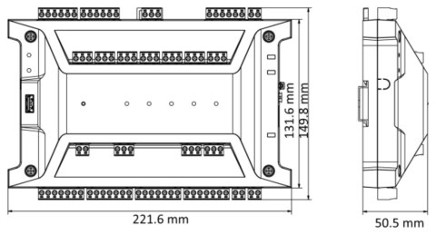 KONTROLER DOSTĘPU DS-K2702WX-E1(P) Hikvision KONTROLER DOSTĘPU DS-K2702WX-E1(P) Hikvision