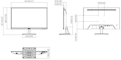 MONITOR VGA, HDMI LM27-L200N 27 " DAHUA MONITOR VGA, HDMI LM27-L200N 27 " DAHUA