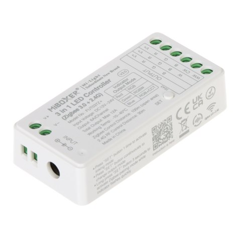 STEROWNIK OŚWIETLENIA LED FUT037Z+ ZigBee, 2.4 GHz 12 ... 24 V DC MiBOXER / Mi-Light