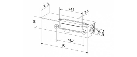ZACZEP ELEKTROMAGNETYCZNY EL1-001 Biratronik BIRA ZACZEP ELEKTROMAGNETYCZNY EL1-001 Biratronik BIRA