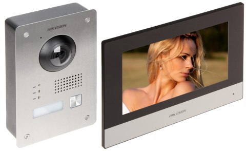 ZESTAW WIDEODOMOFONOWY DS-KIS703Y-P Hikvision ZESTAW WIDEODOMOFONOWY DS-KIS703Y-P Hikvision