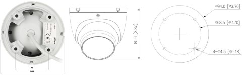 KAMERA IP IPC-HDW1639T-A-IL-0360B-S6 Smart Dual Light - 6 Mpx 3.6 mm DAHUA KAMERA IP IPC-HDW1639T-A-IL-0360B-S6 Smart Dual Light - 6 Mpx 3.6 mm DAHUA