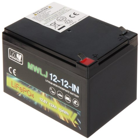 AKUMULATOR 12.8V/12AH/LIFEPO4-MWLJ MW Power AKUMULATOR 12.8V/12AH/LIFEPO4-MWLJ MW Power