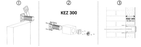 PUSZKA ELEKTROINSTALACYJNA DO DOCIEPLEŃ KEZ-300-KB KOPOS PUSZKA ELEKTROINSTALACYJNA DO DOCIEPLEŃ KEZ-300-KB KOPOS