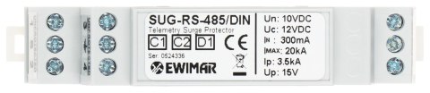 ZABEZPIECZENIE PRZECIWPRZEPIĘCIOWE SUG-RS485/DIN LINII SYMETRYCZNEJ RS-485 EWIMAR
