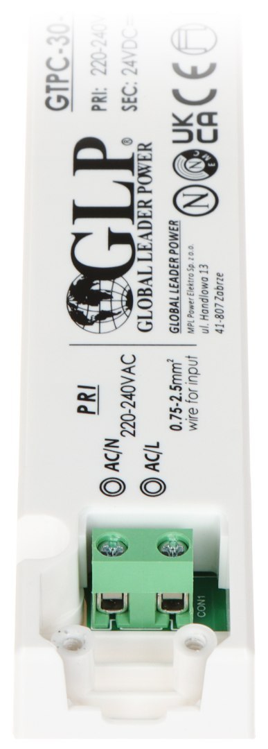 ZASILACZ IMPULSOWY 24V/1.25A-GTPCS