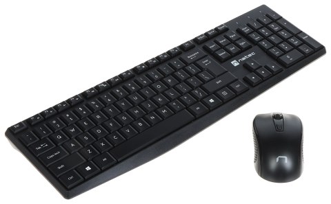 ZESTAW BEZPRZEWODOWY KLAWIATURA I MYSZ OPTYCZNA NZB-1989 Natec ZESTAW BEZPRZEWODOWY KLAWIATURA I MYSZ OPTYCZNA NZB-1989 Natec
