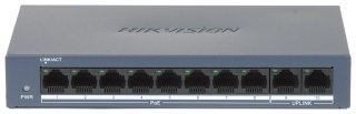 SWITCH POE DS-XS0110-P 8-PORTOWY Hikvision
