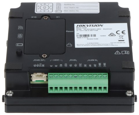 WIDEODOMOFON DS-KD7003EY-IME2/ALUMINUM Hikvision WIDEODOMOFON DS-KD7003EY-IME2/ALUMINUM Hikvision
