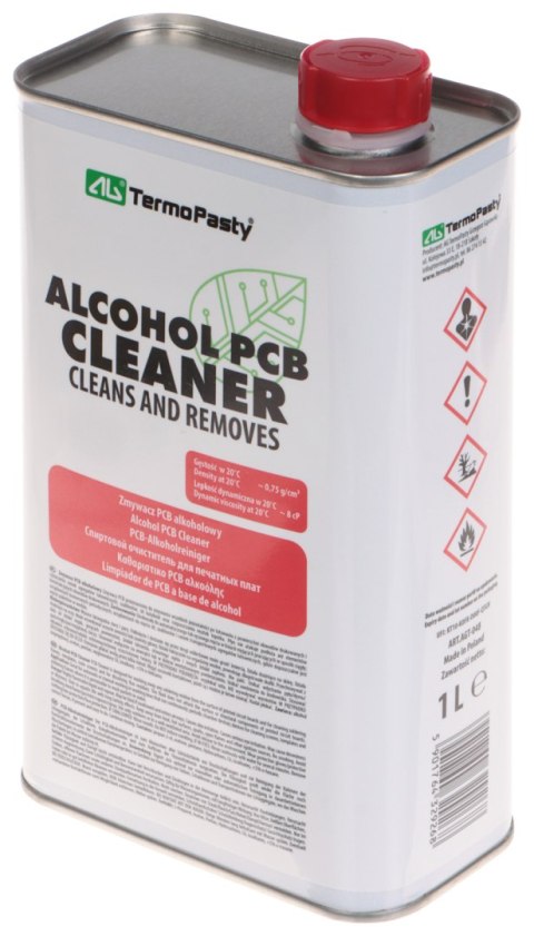 ZMYWACZ PCB PCB-CLEANER/1000 KANISTER METALOWY 1000 ml AG TERMOPASTY ZMYWACZ PCB PCB-CLEANER/1000 KANISTER METALOWY 1000 ml AG TERMOPASTY