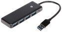 HUB USB 3.0 PAPW4A-U3-015-BK-EP