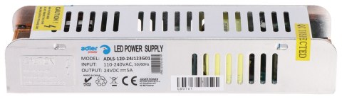ZASILACZ IMPULSOWY ADLS-120-24 ADLER Power