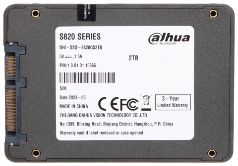 DYSK SSD SSD-S820GS2TB 2 TB 2.5 " DAHUA