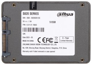 DYSK SSD SSD-S820GS512G 512 GB 2.5 " DAHUA