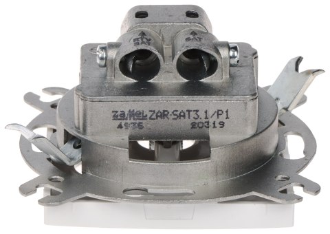 GNIAZDO KOŃCOWE SANTRA/4160-10/EPN R-TV + 2xSAT Elektro-Plast GNIAZDO KOŃCOWE SANTRA/4160-10/EPN R-TV + 2xSAT Elektro-Plast