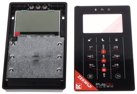 KLAWIATURA SENSORYCZNA DO CENTRALI ALARMOWEJ PULSON-LCD/T-BL KLAWIATURA SENSORYCZNA DO CENTRALI ALARMOWEJ PULSON-LCD/T-BL