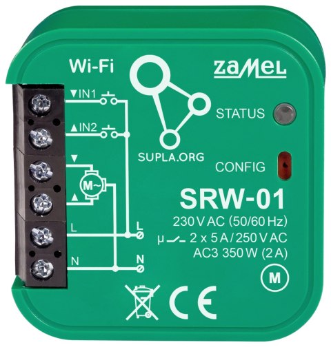 ZESTAW ZSW-01 SUPLA ZAMEL ZESTAW ZSW-01 SUPLA ZAMEL