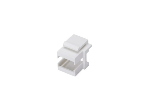 Adapter mocowania typu keystone pod adapter SC simplex / LC duplex, kolor biały ALANTEC