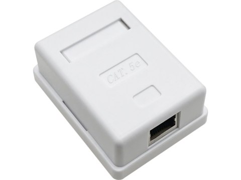 Gniazdo natynkowe STP kat.5e 1xRJ45 ALANTEC