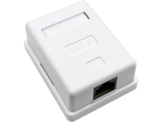 Gniazdo natynkowe UTP kat.6 1xRJ45 ALANTEC