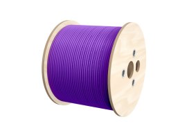 Kabel F/UTP kat.6, teleinformatyczny, LSOH, Dca 4x2x23 AWG, 1Gb/s (10Gb/s do 55m), 450 MHz, gwarancja 25 lat, certyfikat INTERTE
