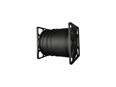 Kabel światłowodowy OS2 abonencki FTTx okrągły SM 2J 9/125 G657A LSOH czarny, całkowicie dielektryczny, 1000m ALANTEC Kabel światłowodowy OS2 abonencki FTTx okrągły SM 2J 9/125 G657A LSOH czarny, całkowicie dielektryczny, 1000m ALANTEC