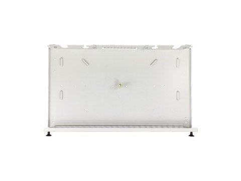 Przełącznica światłowodowa 12xSC duplex / 12xLC quad 19" 1U z płytą czołową oraz akcesoriami montażowymi (dławiki, opaski), wysu