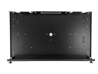 Przełącznica światłowodowa 24xSC simplex / 24xLC duplex 19" 1U z płytą czołową oraz akcesoriami montażowymi (dławiki, opaski), w