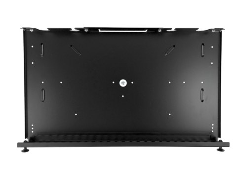 Przełącznica światłowodowa 24xSC simplex / 24xLC duplex 19" 1U z płytą czołową oraz akcesoriami montażowymi (dławiki, opaski), w