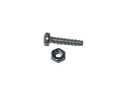 Śruba z nakrętką M2x8 do adapterów SC ALANTEC