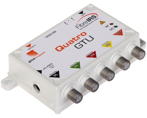 SATELITARNY ODBIORNIK OPTYCZNY GI-FIBRE-IRS-GTU/MKIII QUATRO SATELITARNY ODBIORNIK OPTYCZNY GI-FIBRE-IRS-GTU/MKIII QUATRO
