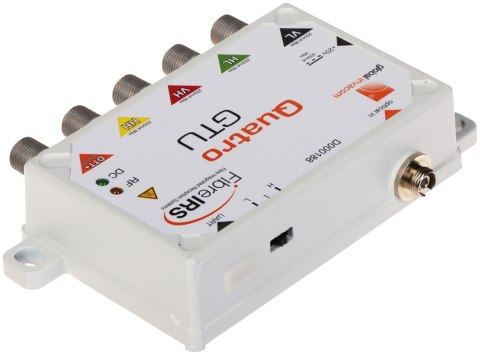 SATELITARNY ODBIORNIK OPTYCZNY GI-FIBRE-IRS-GTU/MKIII QUATRO SATELITARNY ODBIORNIK OPTYCZNY GI-FIBRE-IRS-GTU/MKIII QUATRO