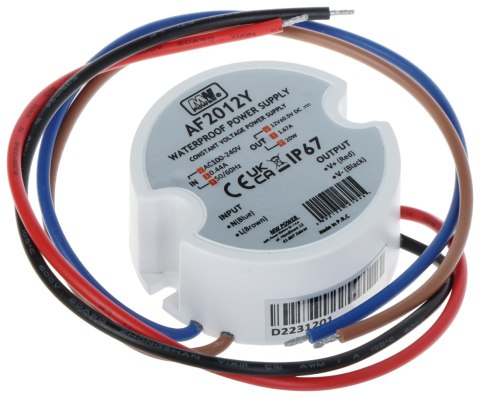 ZASILACZ IMPULSOWY 12V/1.67A-TP-V2 MW POWER ZASILACZ IMPULSOWY 12V/1.67A-TP-V2 MW POWER