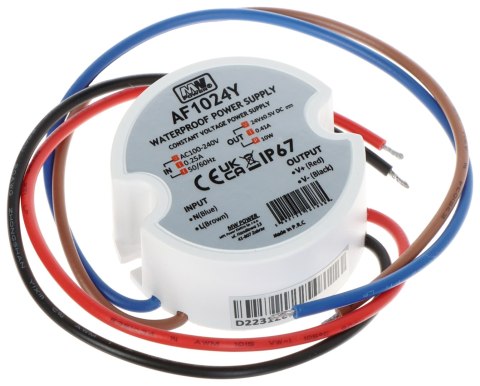 ZASILACZ IMPULSOWY 24V/0.41A-TP-V2 MW POWER ZASILACZ IMPULSOWY 24V/0.41A-TP-V2 MW POWER